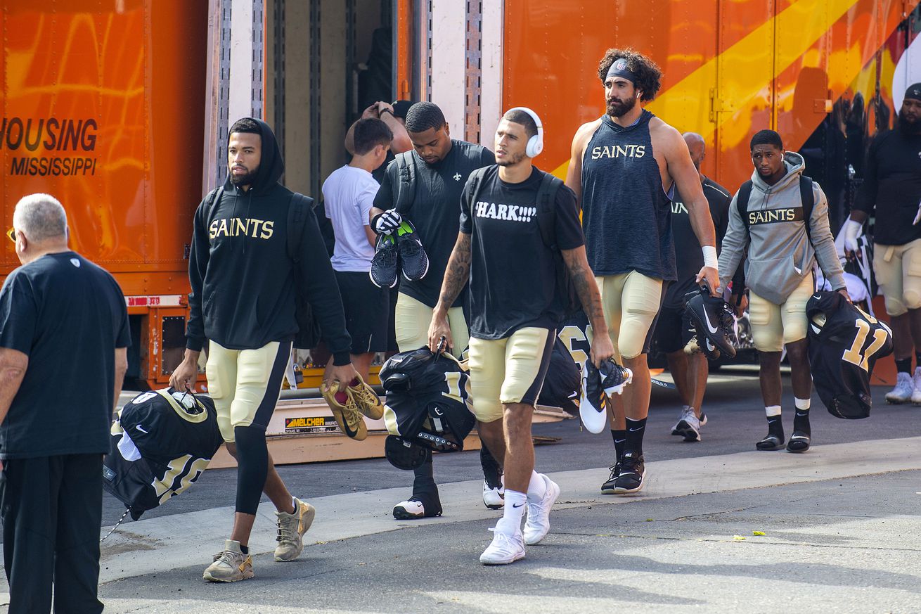 Aug 15: NFL Training Camp Rams Saints