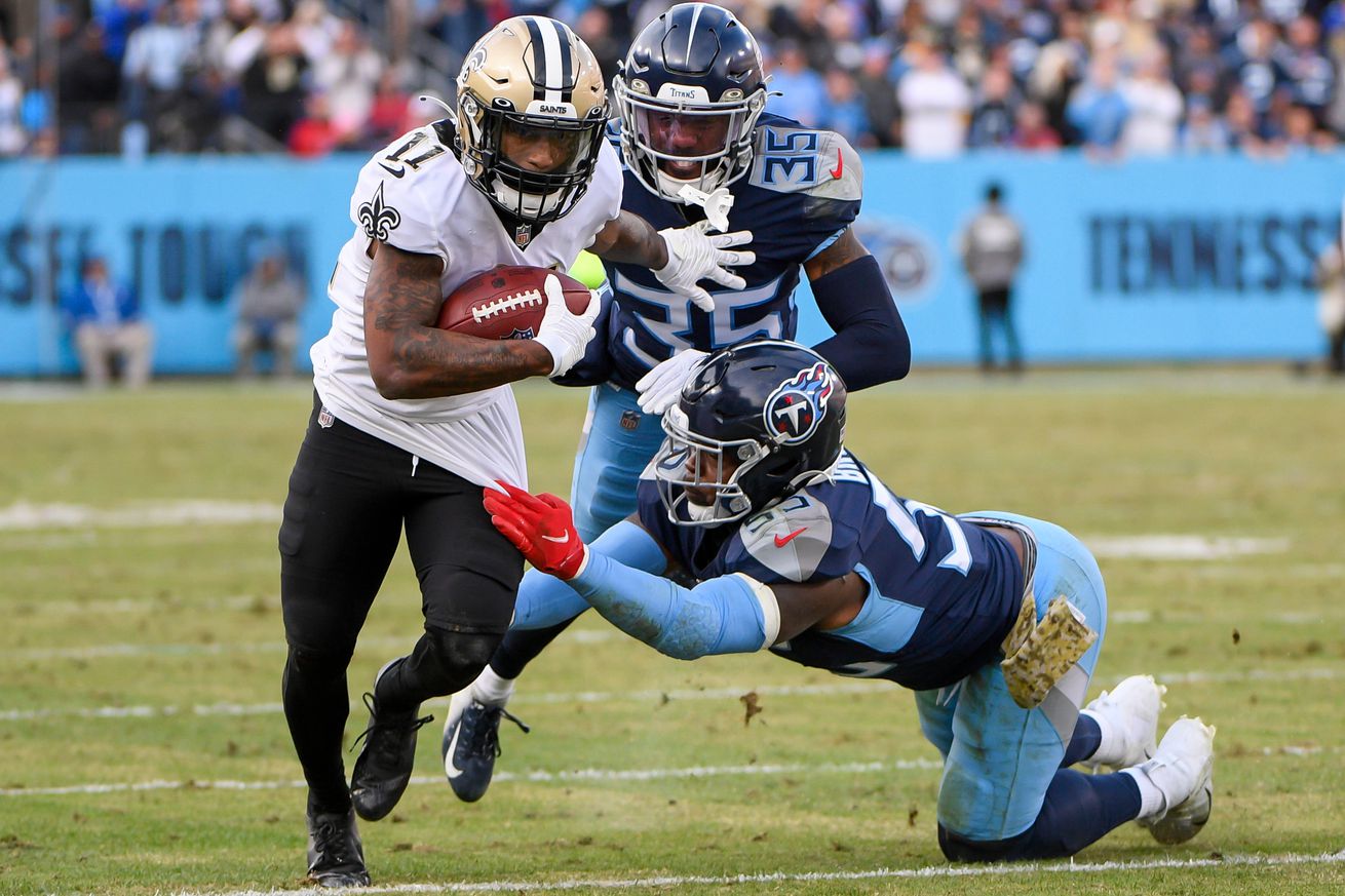 NFL: New Orleans Saints at Tennessee Titans