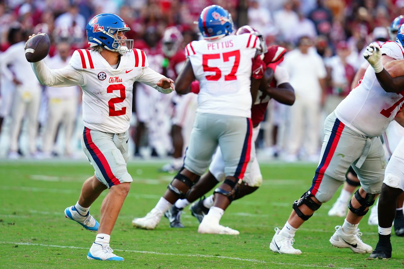 NCAA Football: Mississippi at Alabama