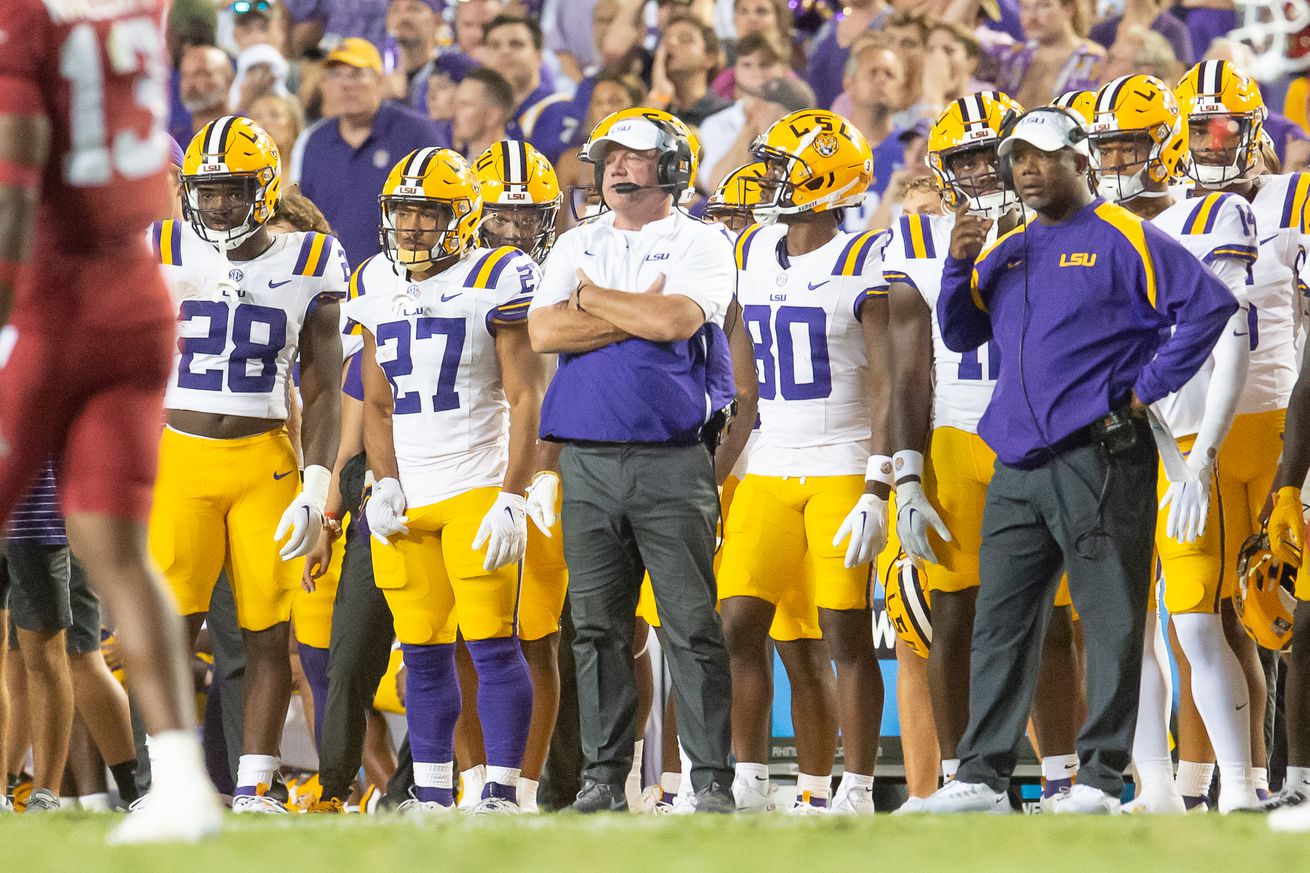NCAA Football: Arkansas at Louisiana State