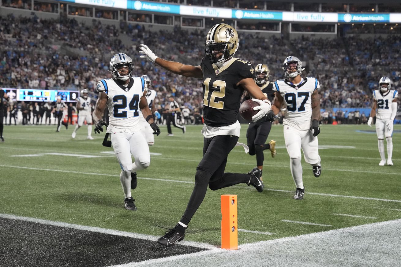 NFL: New Orleans Saints at Carolina Panthers
