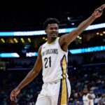 Yves Missi is a rookie for the Pelicans.