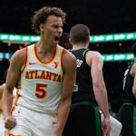 Atlanta Hawks guard Dyson Daniels