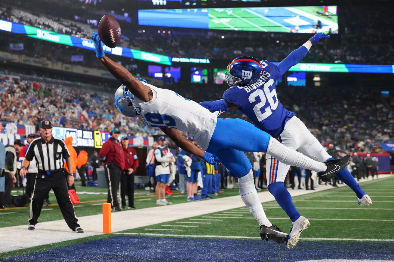 Detroit Lions v New York Giants