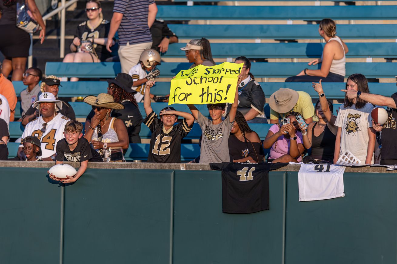 NFL: New Orleans Saints Training Camp