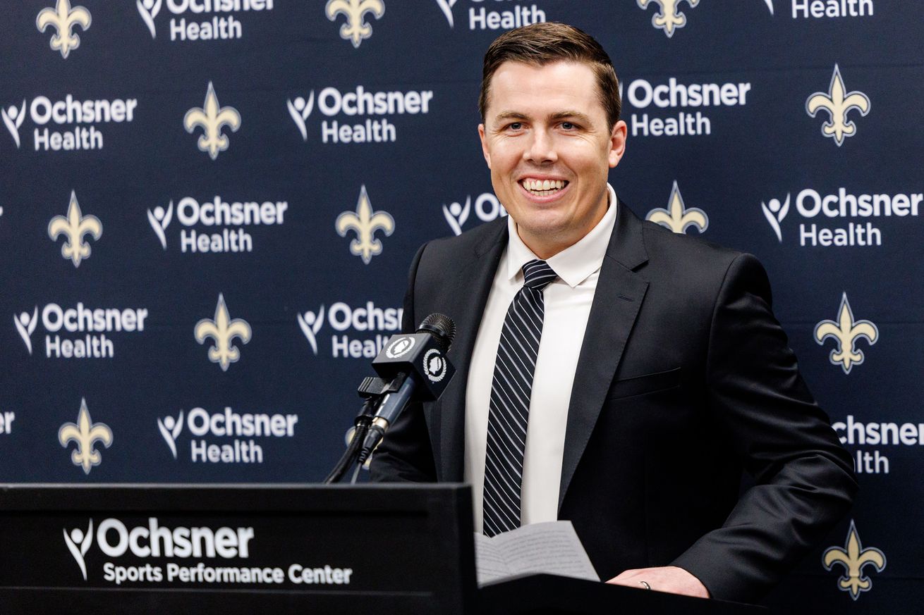 NFL: New Orleans Saints Head Coach Kellen Moore Introductory Press Conference