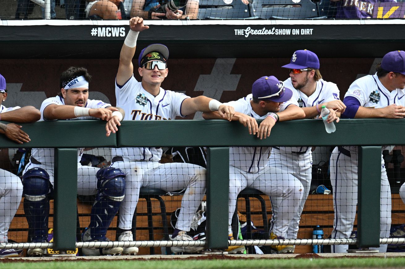 NCAA Baseball: College World Series-LSU v UCLA