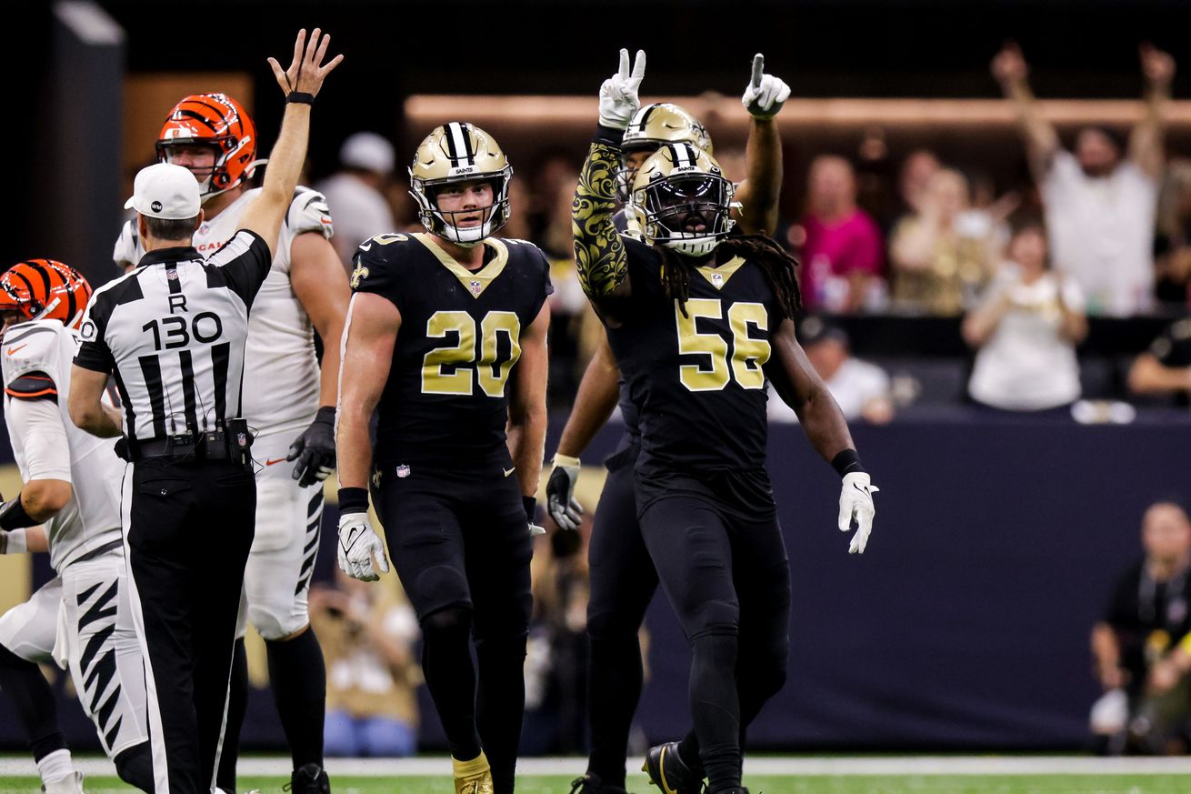 NFL: Cincinnati Bengals at New Orleans Saints