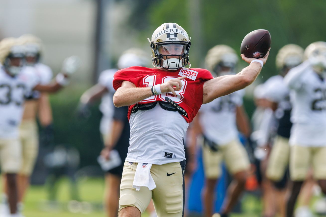 NFL: New Orleans Saints Training Camp